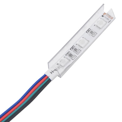 Szafka pod TV z oświetleniem LED, biała, 140 x 40 x 36 cm