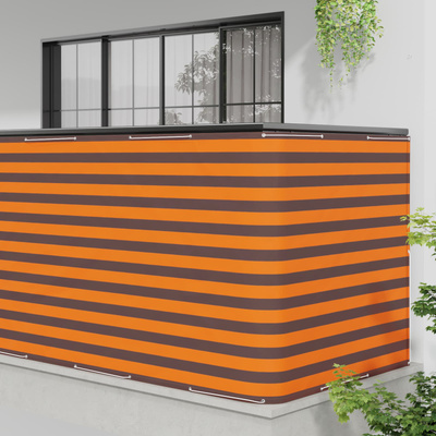 Ekran Prywatności Balkonowej 150 x 200 cm Tkanina z powłoką PU
