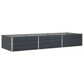 Donica Antracyt 290 x 100 x 45 cm Stal Galwanizowana