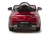 Auto na Akumulator Mercedes S63 Czerwony Lakier