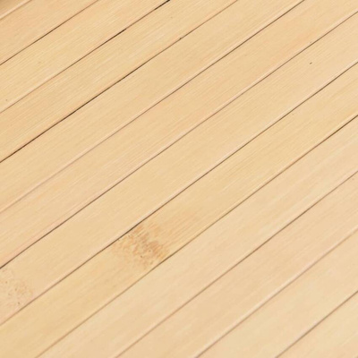 vidaXL Dywan prostokątny, jasny naturalny, 80x300 cm, bambusowy