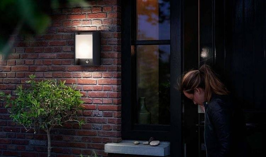 Kinkiet ogrodowy z czujnikiem ruchu Philips myGarden Arbour LED, 4000K antracyt 6W, 1646193P3 Philips