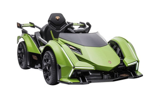Samochód Na Akumulator Lamborghini GT HL528 Światła LED MP3 Pilot Zielony