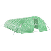 Szklarnia ze stalową ramą, zielona, 60 m?, 12x5x2,3 m