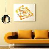Lampa wisząca 'kryształ' 1x E27