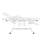 Fotel kosmetyczny Sillon z kuwetami biały 133199