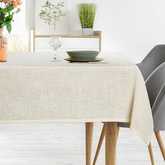 Obrus Ines kremowy 140x300