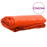 Plandeka 650g / m² pomarańczowy 2,5 x 3,5 m Płótno z powłoką PVC