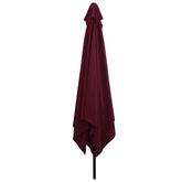 Parasolka ogrodowa Bordeaux Czerwony 295 x 295 x 245 cm