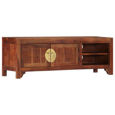 vidaXL Szafka pod TV, 120x30x40 cm, lite drewno akacjowe