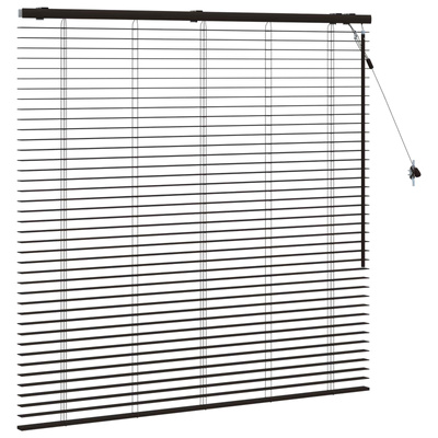 Żaluzja wenecka Ciemny brąz 130 x 130 cm 35 mm