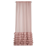 Firana Dolly różowa 140x250