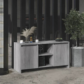 Szafka pod TV, szary dąb sonoma, 102x37,5x52,5 cm vidaXL