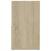 vidaXL Szafka pod TV, dąb sonoma 149x30x52 cm, materiał drewnopochodny