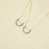 Żagiel przeciwsłoneczny, 160 g/m?, kremowy, 2x2,5 m, HDPE