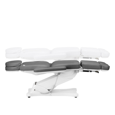 Elektryczny fotel kosmetyczny SILLON CLASSIC 2 silniki pedi szary 148289