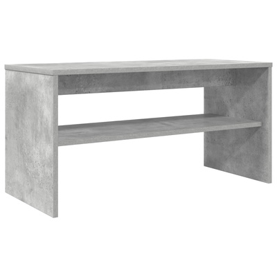 Szafka pod telewizor 80 x 35 x 40 cm Betonowy szary