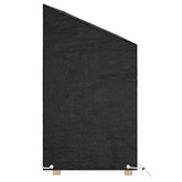 vidaXL Pokrowce na ławki ogrodowe, 2 szt, 12 oczek, 210x70x70/88cm, PE
