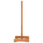 Ogrodowy płot kratkowy, pomarańczowy, 150x80 cm, drewno jodłowe