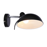 Lampa ścienna kinkiet 1X40W E14 czarny DURIO 21-53589