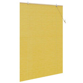 Roleta żółty 140 x 220 cm Bambus