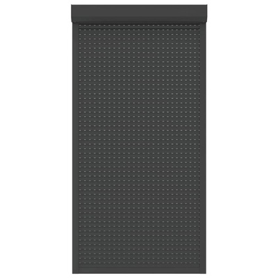vidaXL Roleta zewnętrzna, aluminiowa, 110 x 220 cm, antracytowa