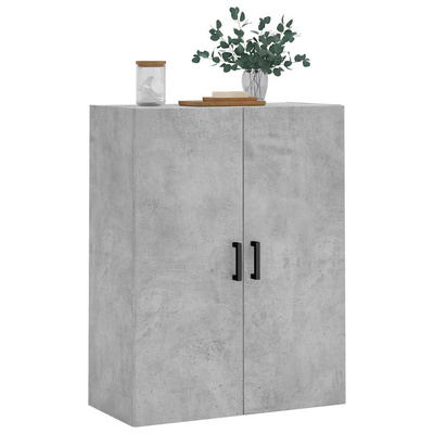 vidaXL Szafka wisząca, szarość betonu, 69,5x34x90 cm wariant 10