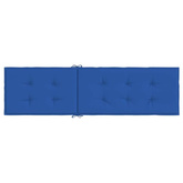 vidaXL Poduszka na leżak, kobaltowa, (75+105) x 50 x 4 cm