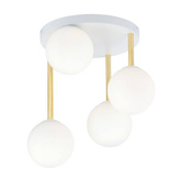 Lampa sufitowa  DOLCE 4 WH OPAL