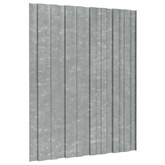 Panel dachowy 36 pcs srebrny 60 x 45 cm Stal galwanizowana