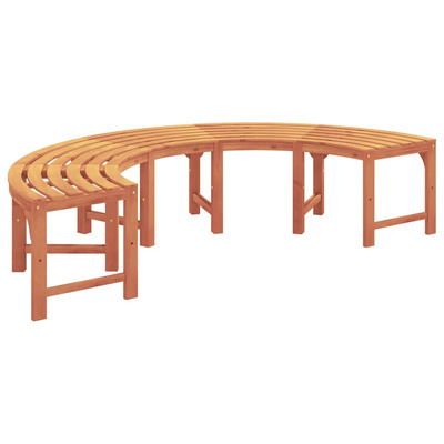 Ławka Drzewna 4 -Seater 210 x 80 x 45 cm Naturalny