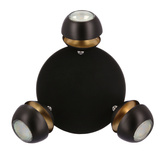Boni plafon 3x3w gu10 led czarny