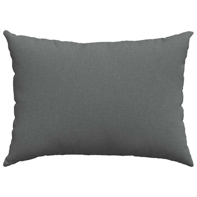 Poduszki na sofę 2 pcs Ciemnoszary 70 x 50 cm tkanina