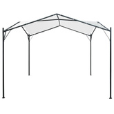 Pawilon ogrodowy, 3x3x2,6 m, biały, 180 g/m? vidaXL