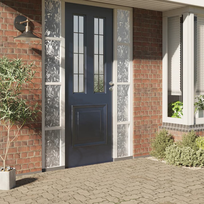 Folia okienna, matowa, wzór kwiatowy, 90x500 cm, PVC