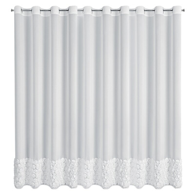 Firana Roses biała 350x250