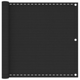 Parawan ogrodowy HDPE 90x600 cm Antracyt