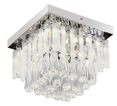 Lampa sufitowa Candellux 98-44785 Vidro plafon 18W led chrom
