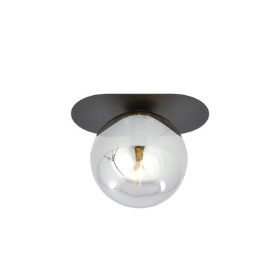 Lampa sufitowa PLAZA 1 BLACK/GRAFIT