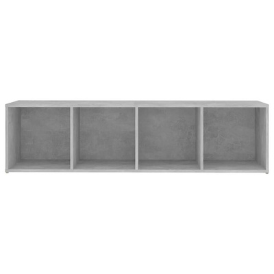 vidaXL Szafka pod TV, szarość betonu, 142,5x35x36,5 cm