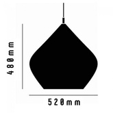 Lampa wisząca Beat Stout BLACK