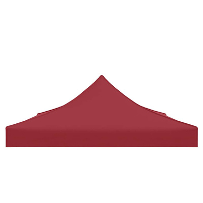 Dach do namiotu imprezowego, 4,5 x 3 m, burgundowy, 270 g/m?