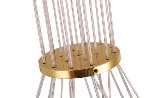 Designerska Lampa Wisząca złota Swarovski Adani AD215