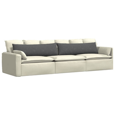 Poduszki na sofę 2 pcs Ciemnoszary 145 x 40 cm