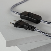 Lampa Podłogowa drewniany stolik ze szklaną kulą G9 Abruzzo Meblo