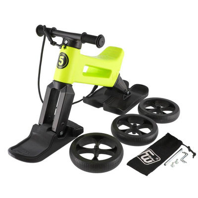 FWRider Yetti  Zestaw Zimowy: Lime - Black / Limonkowo -Czarny