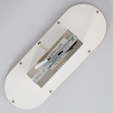 Plafon LED 25W Owalny Złoty Abruzzo Angelo 40cm