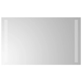 vidaXL Lustro łazienkowe z LED, 60x30 cm