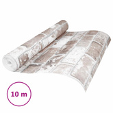 Tapeta 3D Solid Paski Cegła 10 x 0,53 m Tkanina nienałożona