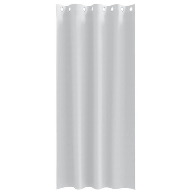 Firany blackout z kółkami 2 pcs Jasnoszary 260 x 140 cm